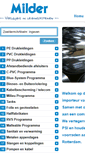 Mobile Screenshot of milder.nl